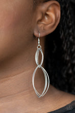 Load image into Gallery viewer, &quot;Paparazzi&quot; Endless Echo -Silver Earring
