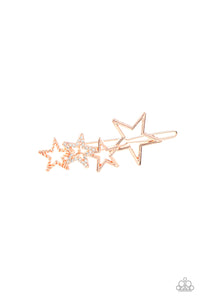 "Paparazzi' From STAR To Finish -Copper Hair Accessories