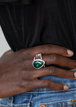 Load image into Gallery viewer, &quot;Paparazzi&quot; BLINGing Down The House -Green Ring
